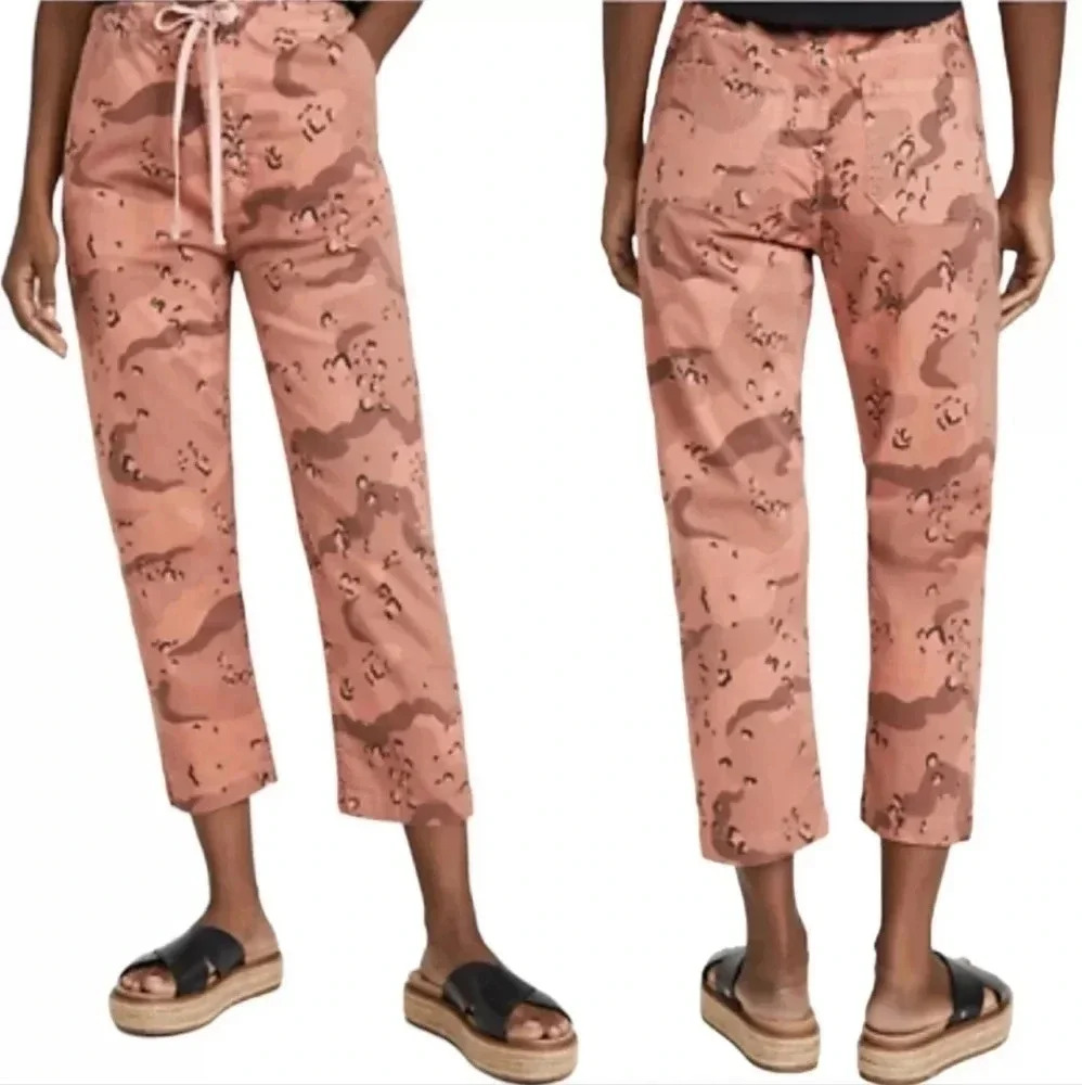 Mother | The Catch All Ankle Camo Pants Sz 25